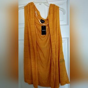 Torrid Gold Cardigan